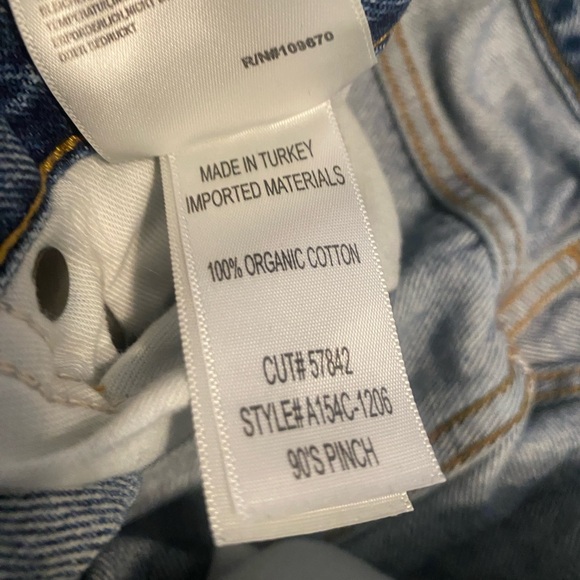 Agolde distressed 90’s pinch waist jeans - Picture 6 of 6